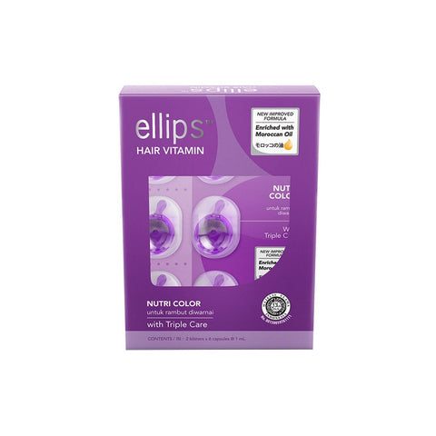 Ellips Purple Nutri Colour - 6 capsules per pack